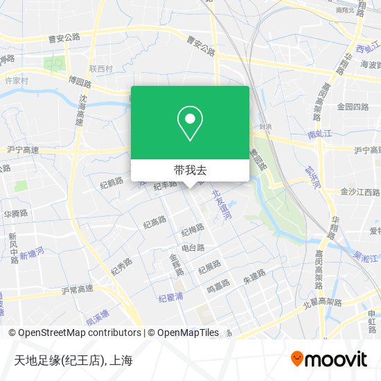 天地足缘(纪王店)地图