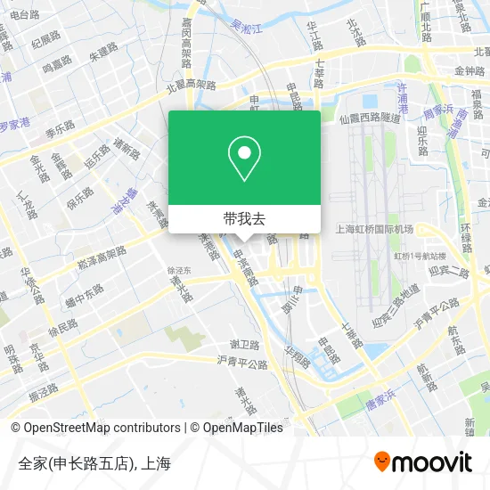 全家(申长路五店)地图
