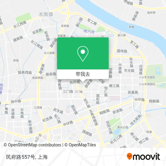 民府路557号地图