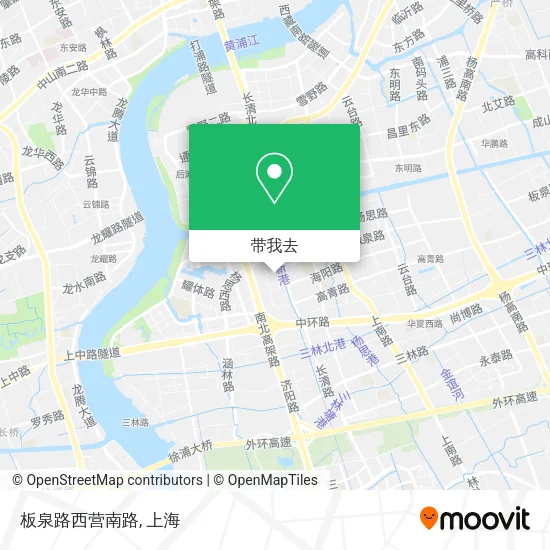 板泉路西营南路地图