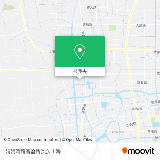 清河湾路漕盈路(北)地图