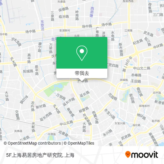 5F上海易居房地产研究院地图