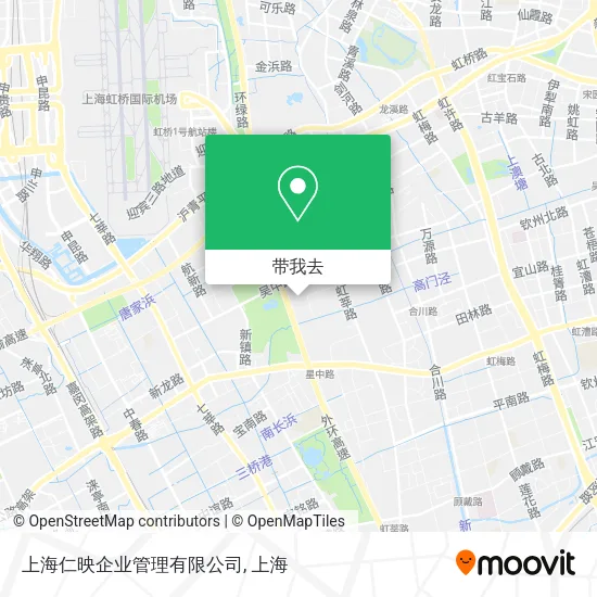 上海仁映企业管理有限公司地图