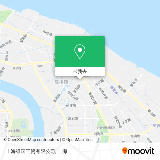 上海维国工贸有限公司地图