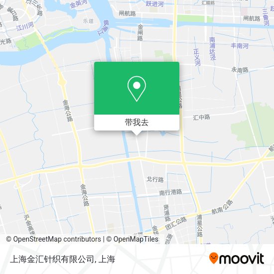 上海金汇针织有限公司地图