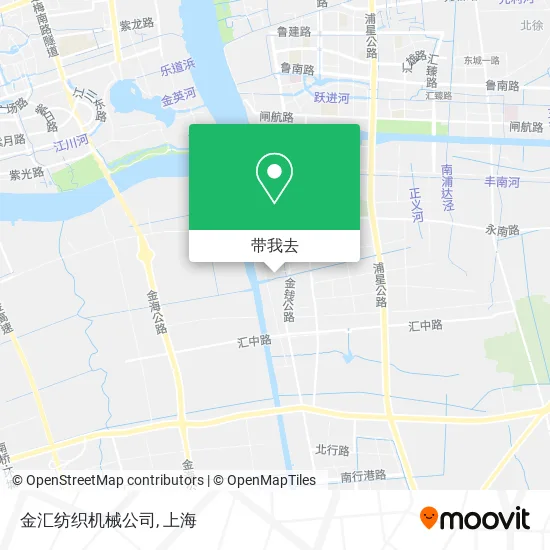 金汇纺织机械公司地图