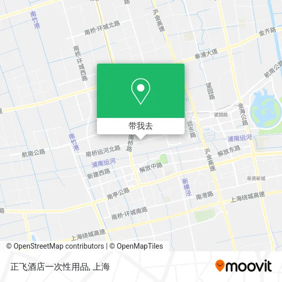 正飞酒店一次性用品地图