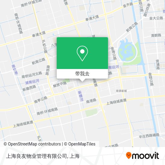 上海良友物业管理有限公司地图