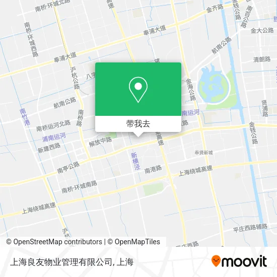 上海良友物业管理有限公司地图