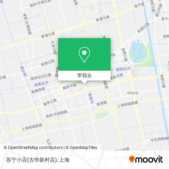 苏宁小店(古华新村店)地图