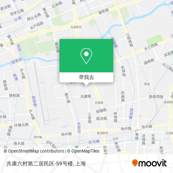 共康六村第二居民区-59号楼地图