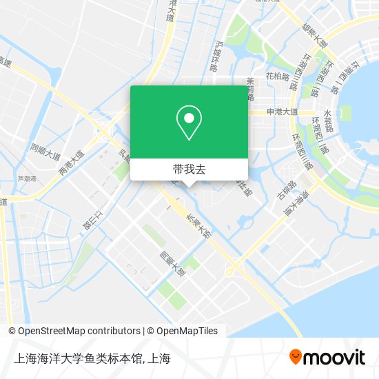 上海海洋大学鱼类标本馆地图