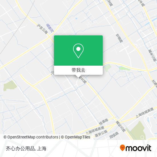 齐心办公用品地图