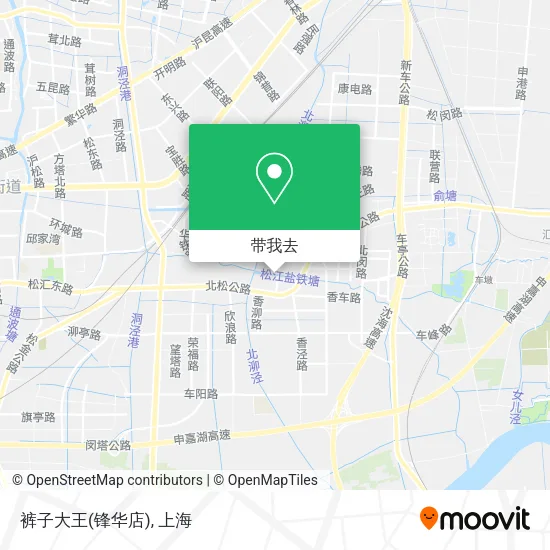 裤子大王(锋华店)地图