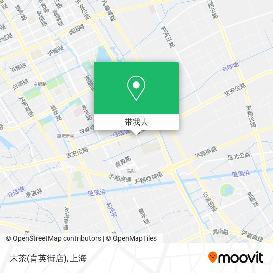 末茶(育英街店)地图