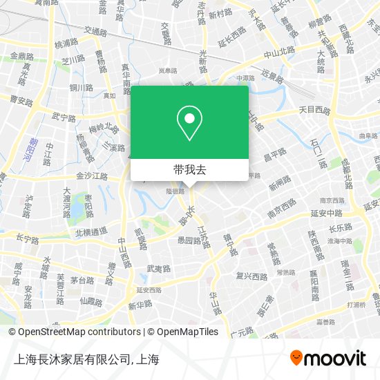 上海長沐家居有限公司地图