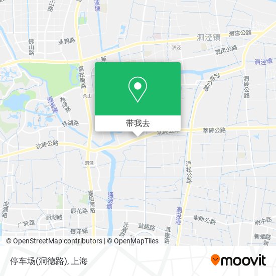 停车场(洞德路)地图