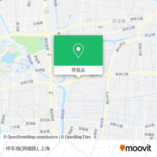 停车场(洞德路)地图