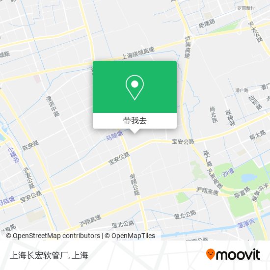 上海长宏软管厂地图