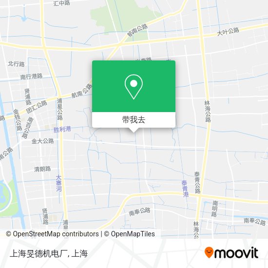 上海旻德机电厂地图