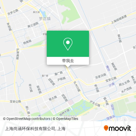 上海尚涵环保科技有限公司地图