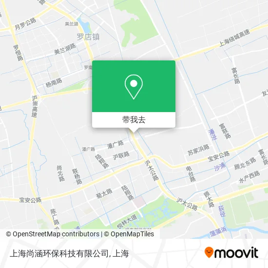 上海尚涵环保科技有限公司地图