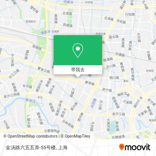 金汤路六五五弄-55号楼地图