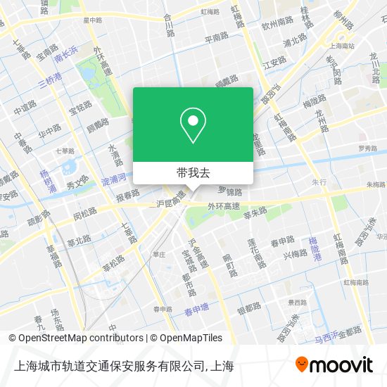 上海城市轨道交通保安服务有限公司地图