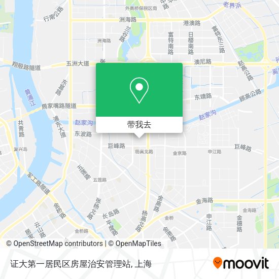 证大第一居民区房屋治安管理站地图