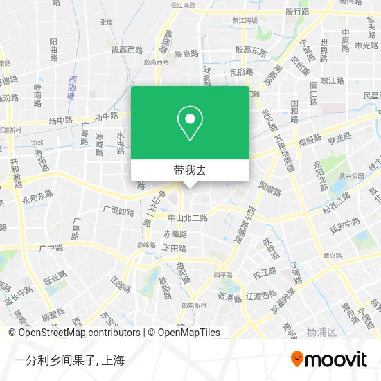 一分利乡间果子地图