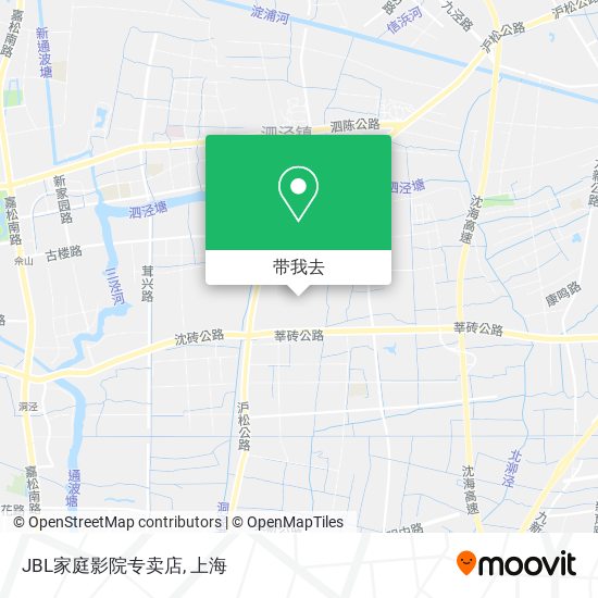 JBL家庭影院专卖店地图