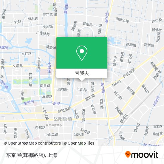 东京屋(茸梅路店)地图