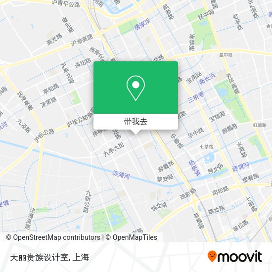 天丽贵族设计室地图
