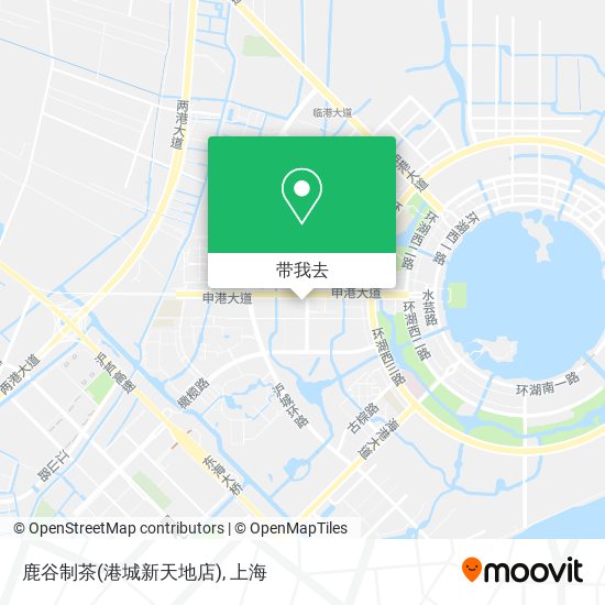 鹿谷制茶(港城新天地店)地图