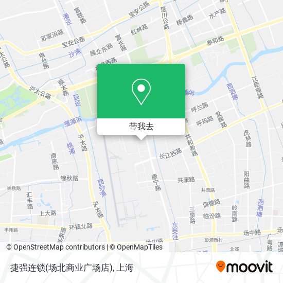 捷强连锁(场北商业广场店)地图