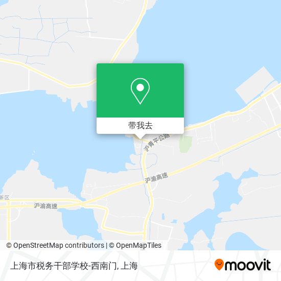 上海市税务干部学校-西南门地图