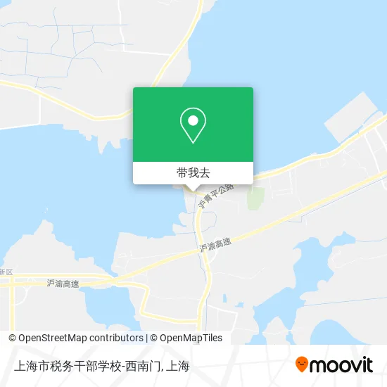 上海市税务干部学校-西南门地图