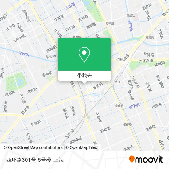 西环路301号-5号楼地图