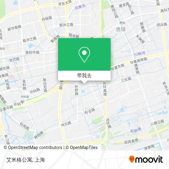 艾米格公寓地图