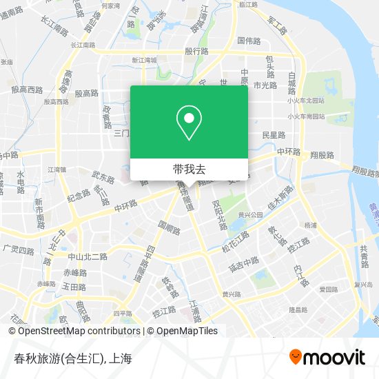 春秋旅游(合生汇)地图