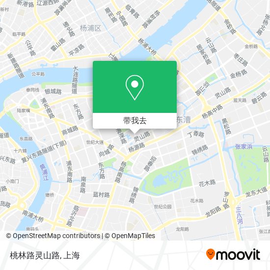 桃林路灵山路地图