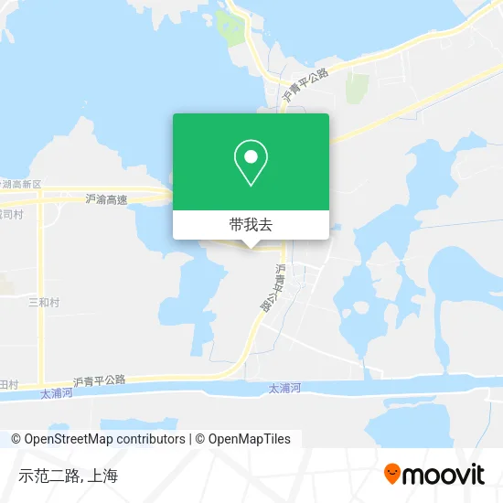 示范二路地图