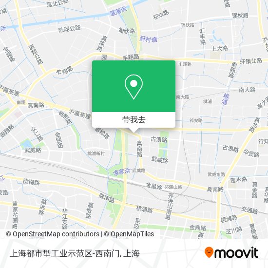 上海都市型工业示范区-西南门地图