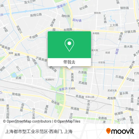 上海都市型工业示范区-西南门地图