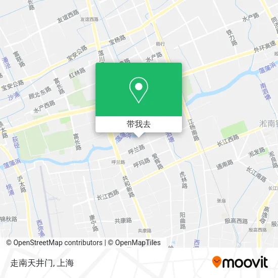 走南天井门地图