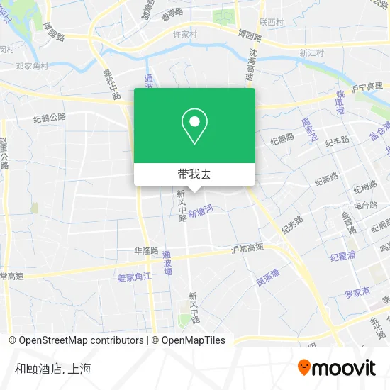 和颐酒店地图