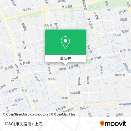 M&G(康沈路店)地图