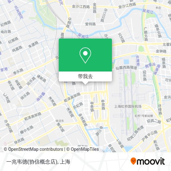 一兆韦德(协信概念店)地图