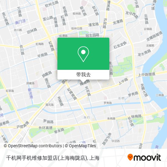 千机网手机维修加盟店(上海梅陇店)地图