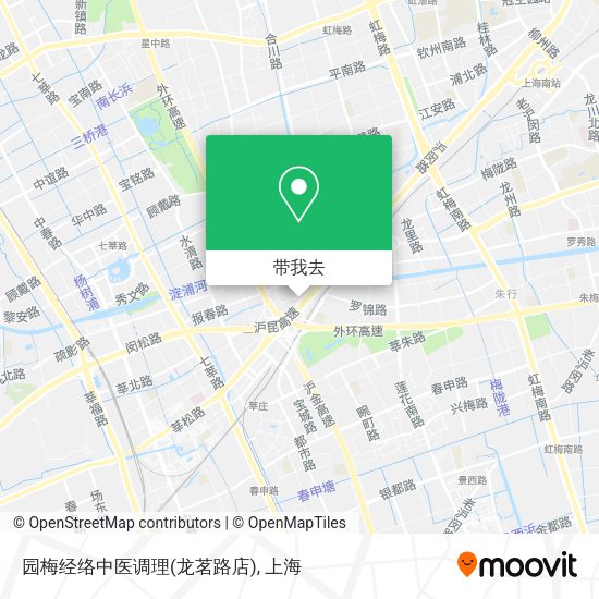 园梅经络中医调理(龙茗路店)地图